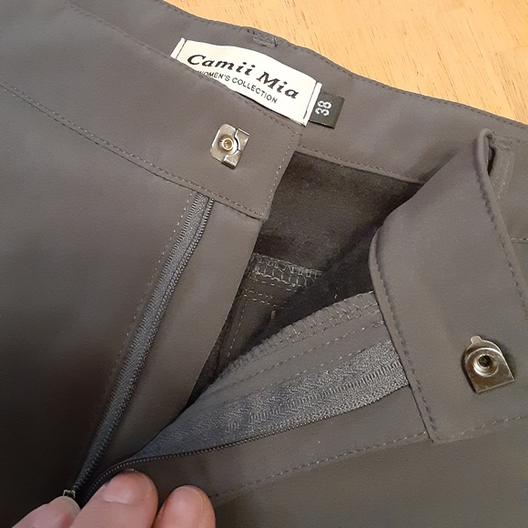 CAMII MIA LINED OUTDOOR WIND/WATERPROOF SLIM ACTIVE HIKING SNOW PANT WOMENS 38. - Picture 7 of 15